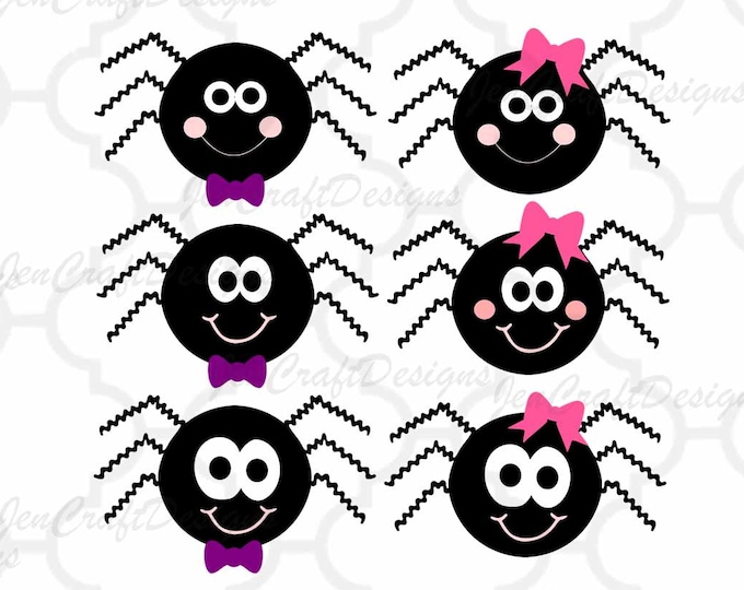 Halloween Spider SVG, DXF, EPS, Png Halloween, cut files for use with Silhouette Studio and. Monogram svg, bucket