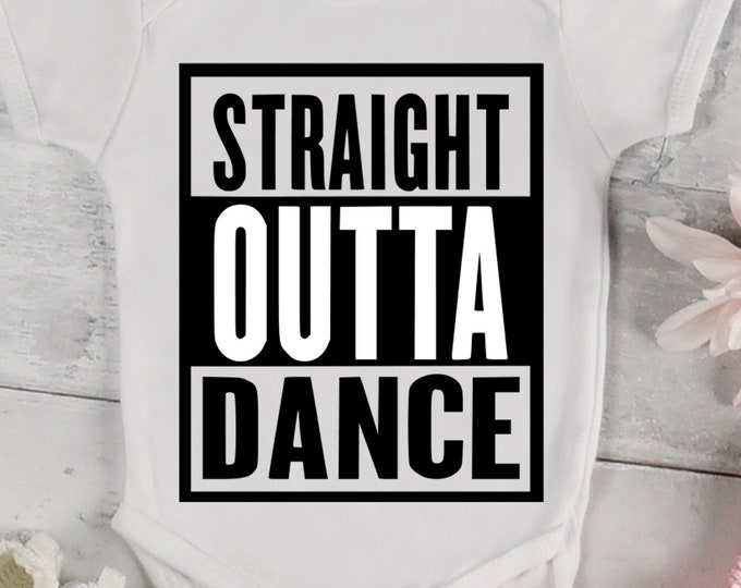 Free Free Straight Outta Dance Class Svg