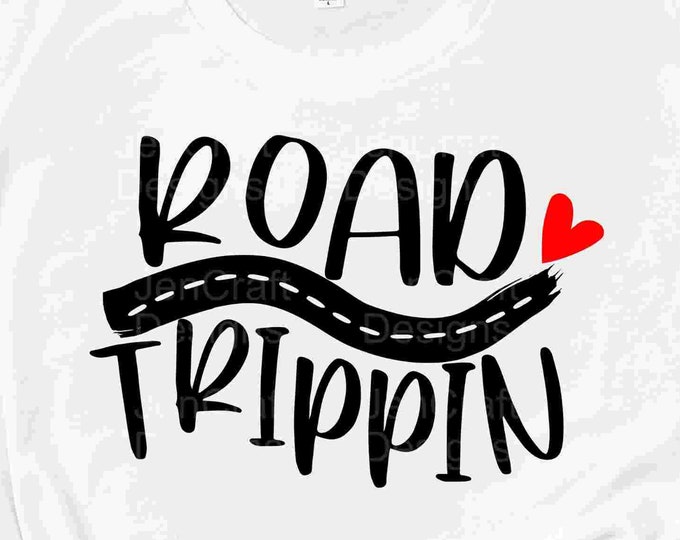 Road Trippin svg summer Family Vacation travel road trip, driving, girls trip, kids svg, eps, dxf, png cut file print Digital Design