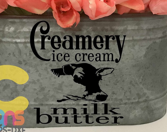 Kitchen Svg, Farm Cow SVG, Creamery Milk Butter Ice Cream Cow head Pig SVG, Chicken SVG, farm svg, farm svg, Eps, Dxf, Png cricut silhouette
