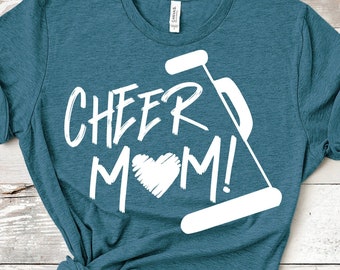Cheer Mom SVG: Megaphone Design Cut File (Digital Download)