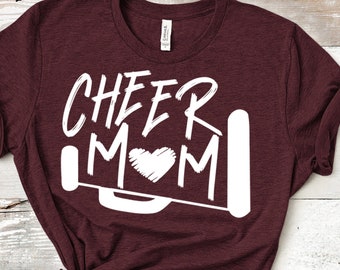 Cheer Mom SVG: Megaphone Cut File for Cricut, Silhouette (Digital Download)