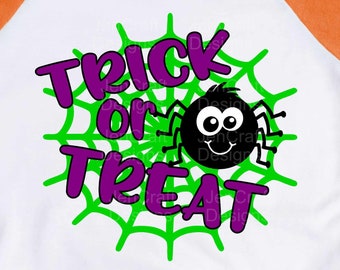 Trick or treat Halloween cute Spider svg, Cute Boy Spider svg Halloween SVG, Cute Boy Spider svg, eps, dxf, png cut files for Cricut