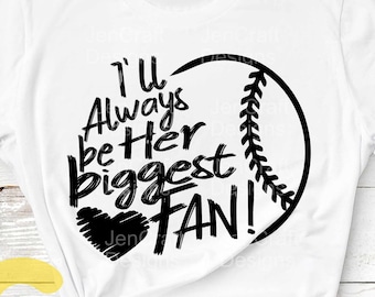 Baseball Mom/Dad Fan SVG: Cut File Design (Digital Download)