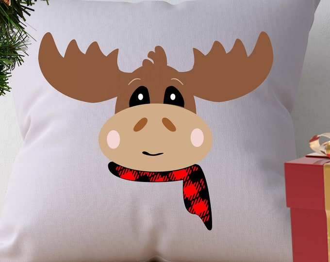 Boy Moose face svg, Moose svg, Camping Outdoor SVG, EPS Png DXF digital download Silhouette Cricut Clip Art graphics Vinyl Cutting Machines
