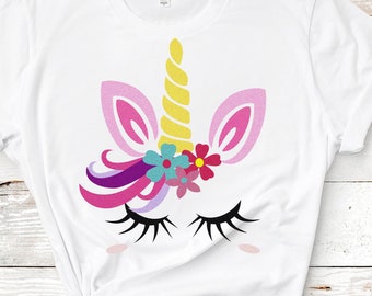 Unicorn SVG, Unicorn face Svg, Unicorn Clip Art, Unicorn eyelashes SVG, Cute Unicorn SVG, Cricut, Silhouette Cut File Chevrons