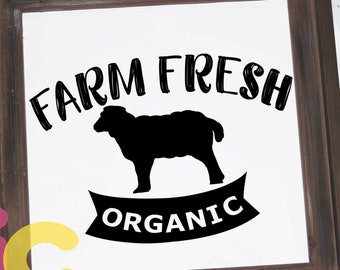 Kitchen svg Farm SVG, lamb SVG, Country farm fresh svg, farm svg, farm signs Svg, Eps, Dxf, Png cricut silhouette sublimation