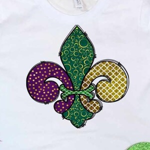 Mardi gras PNG, fleur de lys png, Louisiane PNG, Png de la Nouvelle-Orléans, Mardi Gras mardi gras sublimation dessins téléchargement numérique instantané