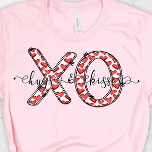 Hugs and Kisses Svg, Xo Heart Svg, leopard Valentines Svg, Love Shirt Svg, Hello Valentine&#39;s Day Svg Eps Dxf Png cut files printables