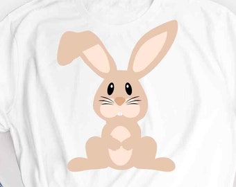 Easter svg, Bunny SVG, Spring Rabbit Design Cut file, Boy svg, Cute Animal svg, eps, dxf, png