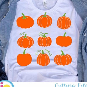 9 Herbst Kürbisse svg, Einzigartige Herbst svg, Farmers Market Pumpkin Patch Verschiedene Arten von Kürbisse svg eps dxf png Cricut Silhouette Sublimation