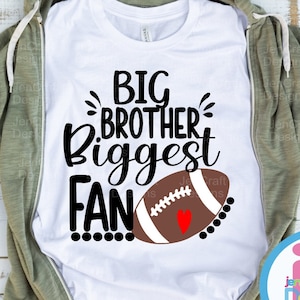 Gran Hermano Mayor Fan Fútbol Svg, Hermano de Fútbol Svg, Hermano de Fútbol Svg, Hermano de Fútbol, Camisa de Niño Svg eps dxf png Cricut Silueta zz