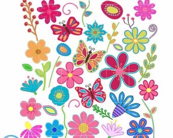 Whimsical Hippie Flowers svg, Retro Groovy Flower svg, 60s-70s png Flower child power svg, eps eps, dxf sublimation png clipart