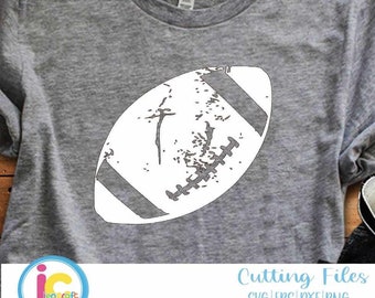 Grunge Football svg, Distressed Football svg, grunge football mom, png, grunge svg, eps, dxf, png Cricut Silhouette