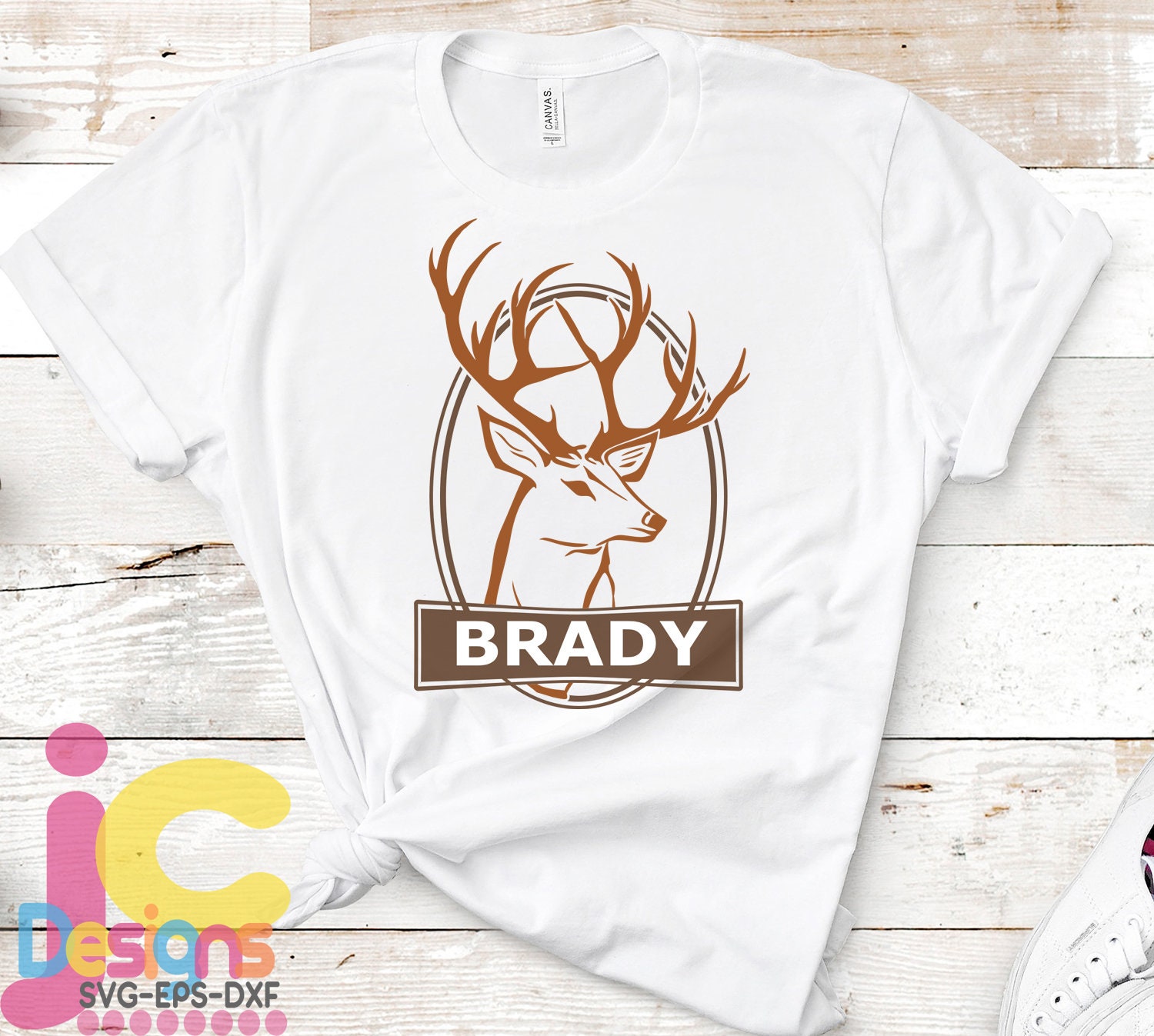 Download Deer Svg Frame Monogram Svg Cut File Fathers Day Dad Hunting Svg Buck Svg Png Eps Dxf Files Vector Art Cricut Ds Silhouette Cut Files