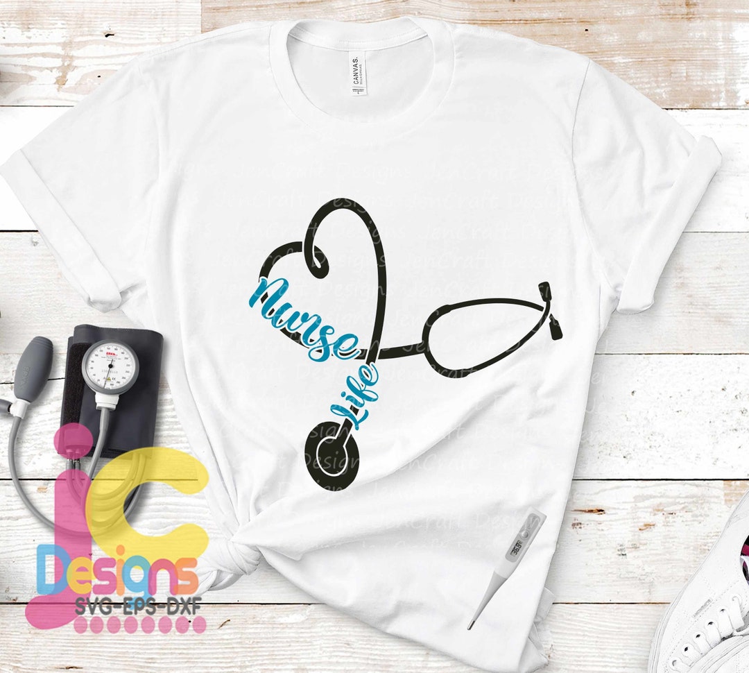 Nurse Png Stethoscope Svg Rn Svg Cna Svg Nursing Svg Rna Svg Cute Svg