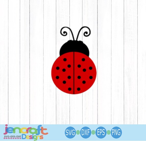 Ladybug svg - Lady Bug Cut File - svg - svg - dxf - eps - png - Silhouette  - Cricut - Digital File