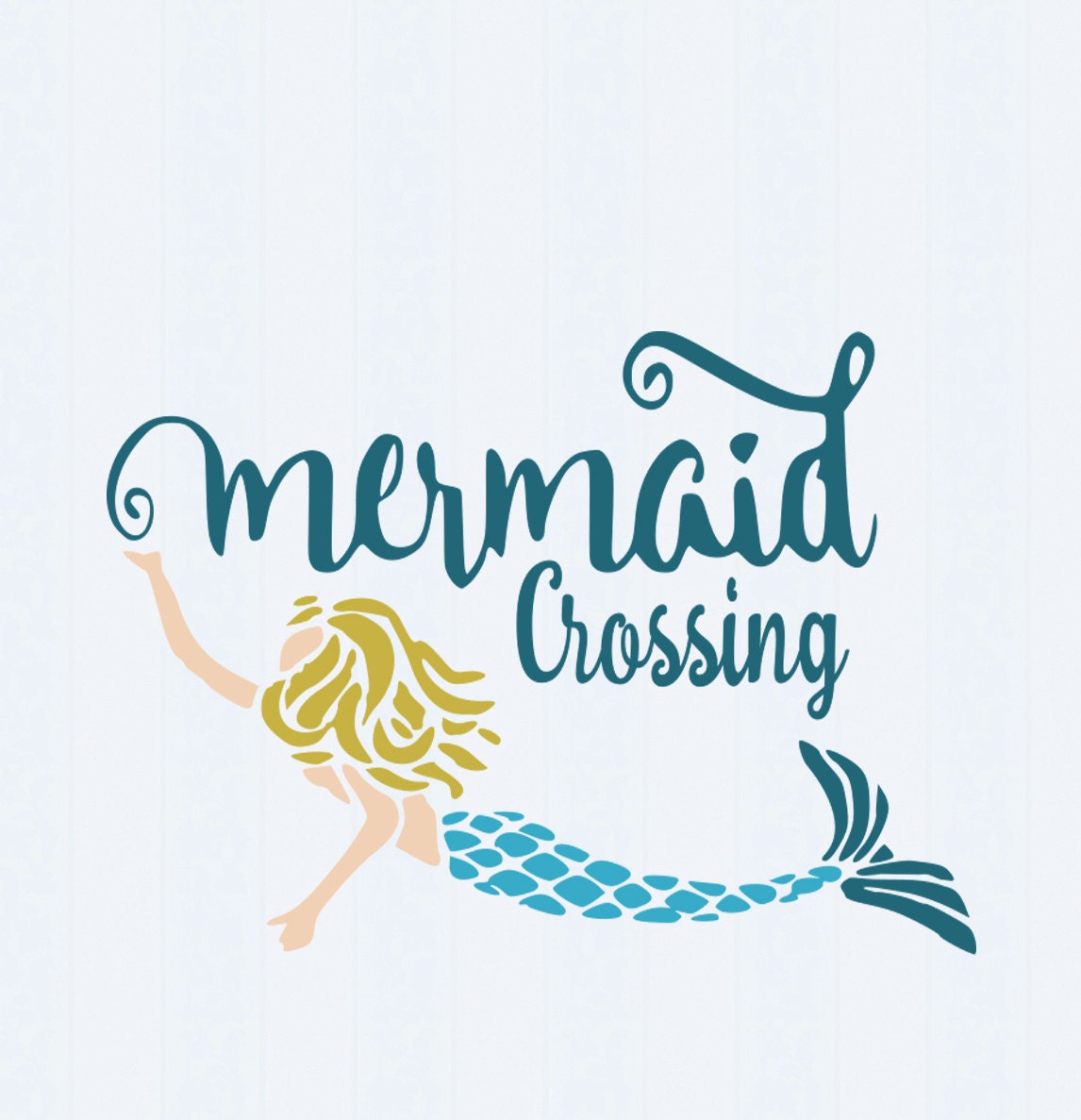 Download Mermaid Svg, Mermaid Crossing svg, mermaid life Beach svg ...