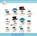 Snowman svg, Cute Snowman face SVG lady & man face boy Girl, Christmas Snow Man Digital cut file Dxf, Eps, Png Instant Download 