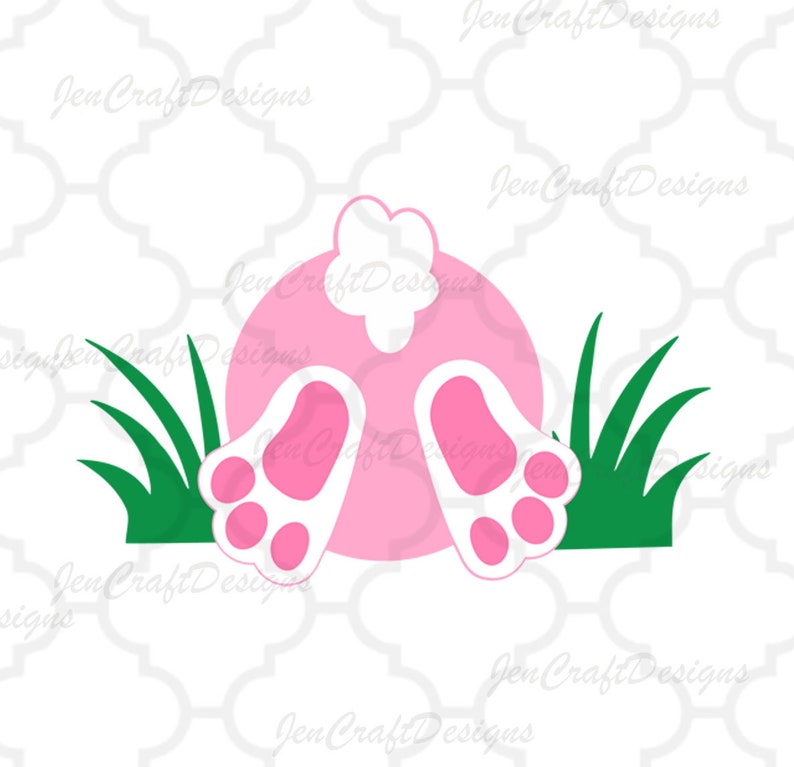 Download Easter SVG Bunny Tail Bunny Butt svg Spring svg Rabbit | Etsy