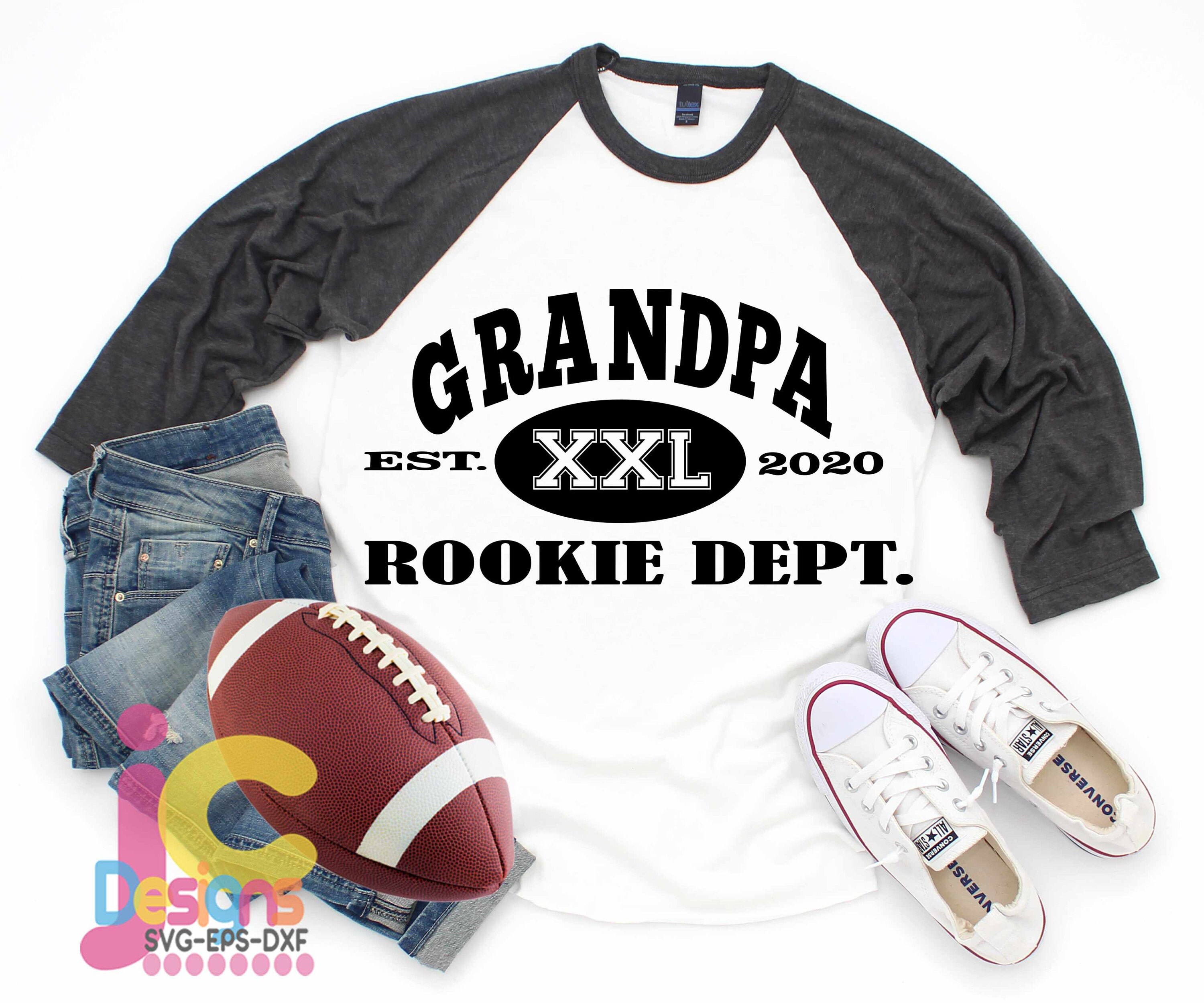 Download Grandpa Rookie Dept svg new grandfather established | Etsy