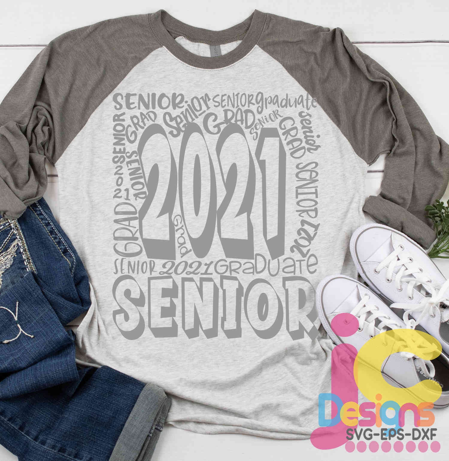 Download Senior Class of 2021, Typography Graduation SVG, Senior ...