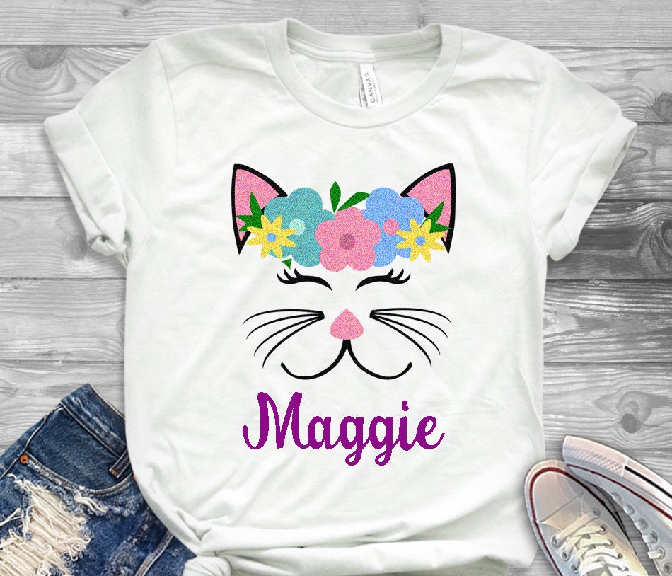 Download Cat Eyelashes SVG, Cat Svg, Kitty Cat Face svg, Birthday Shirt, Kitty svg, Cat Cut File ...