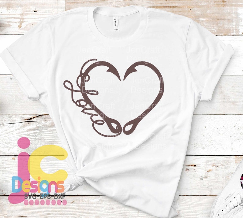 Download Clip Art Art Collectibles Fishing Hook Svg Fishing Heart Love Cut File Fathers Day Design Dad Grandpa Svg Dxf And Digital Png Sublimation Cricut Silhouette Eps