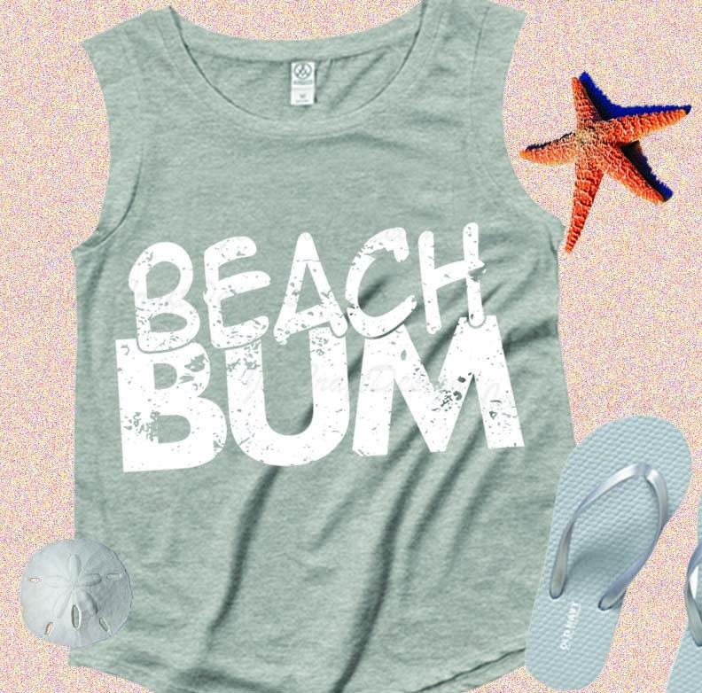 Download Distressed Beach Bum Svg Ocean Vacation Nautical Summer Svg Eps Dxf Png Cricut Silhouette Cut File Instant Download Iron On Design