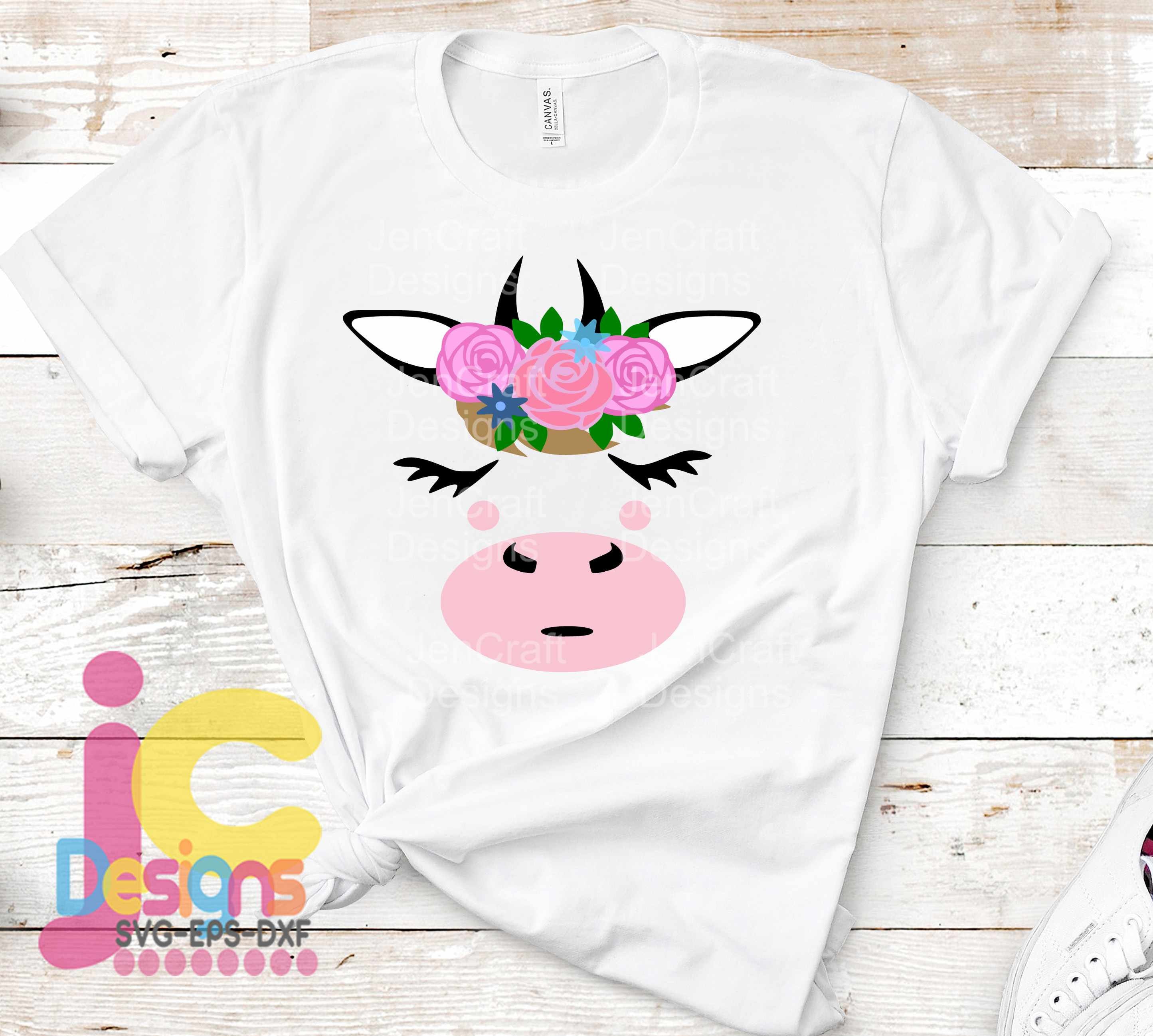 Download Cute Cow Face Svg Farm Svg Cow Head Svg Heifer Svg Animal Svg Kids Digital Design Cow Svg Eps Dxf Cricut Silhouette Png Floral Cow