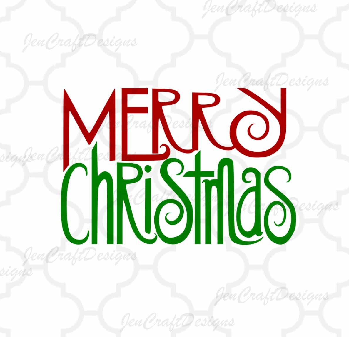 Merry Christmas SVG EPS Png Dxf, Cricut Design Space, Silhouette Studio