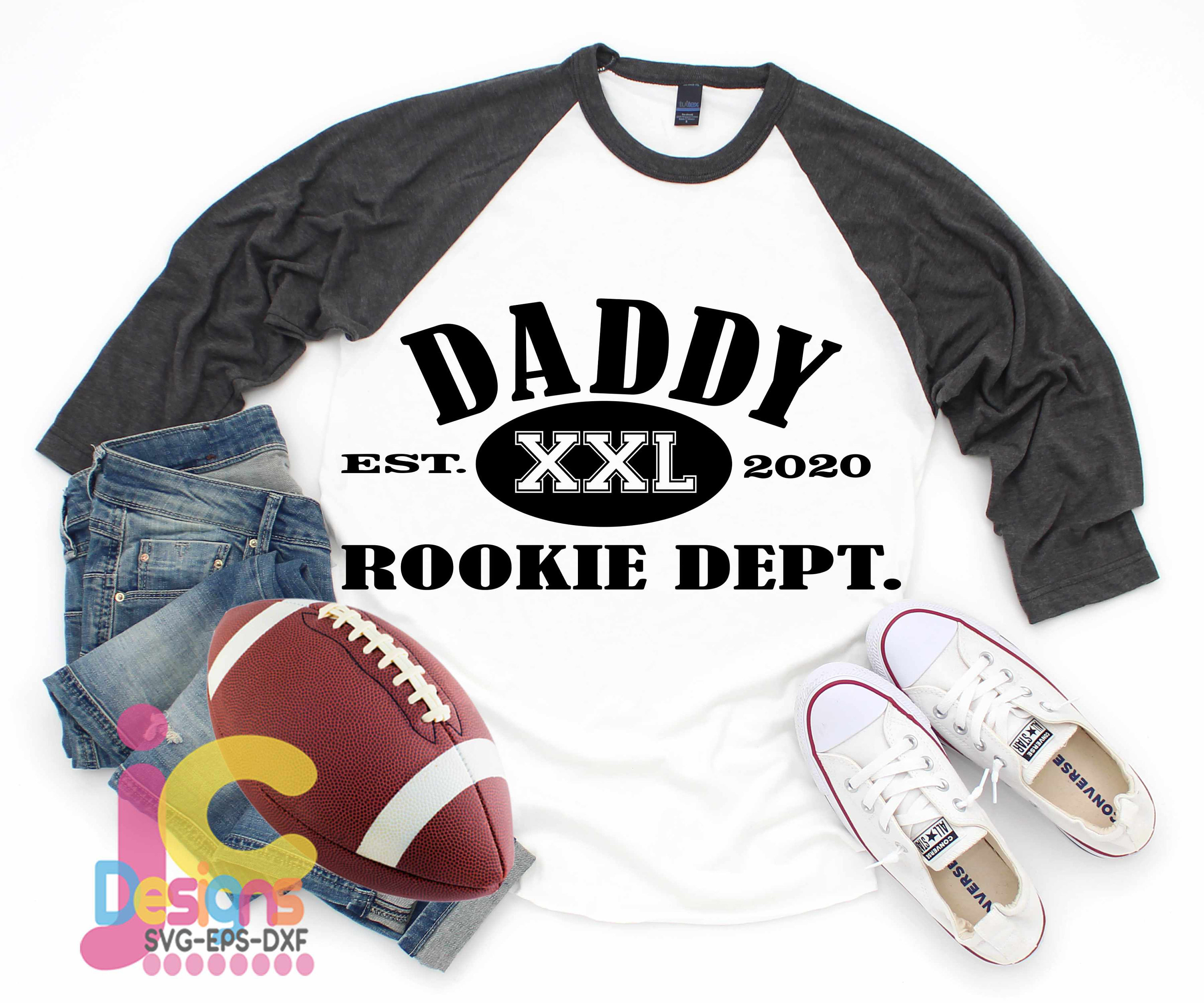 Download Daddy Rookie Dept. svg, new Dad, established, digital ...