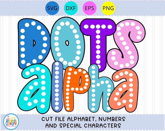 Retro Marquee Bright Colorful Letters svg, Upper,Lower Case Doodle Letters numbers Hand-Drawn Font SVG, Eps Dxf Cut file Png Sublimation