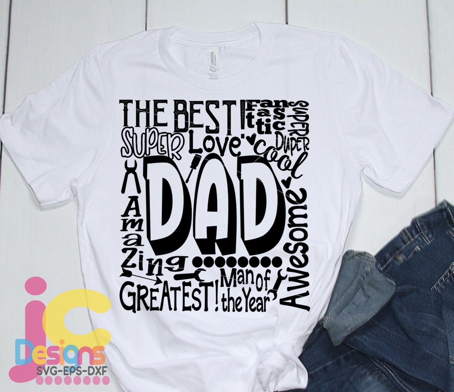 Download Dad SVG, Father's Day SVG, typography word art, Super ...
