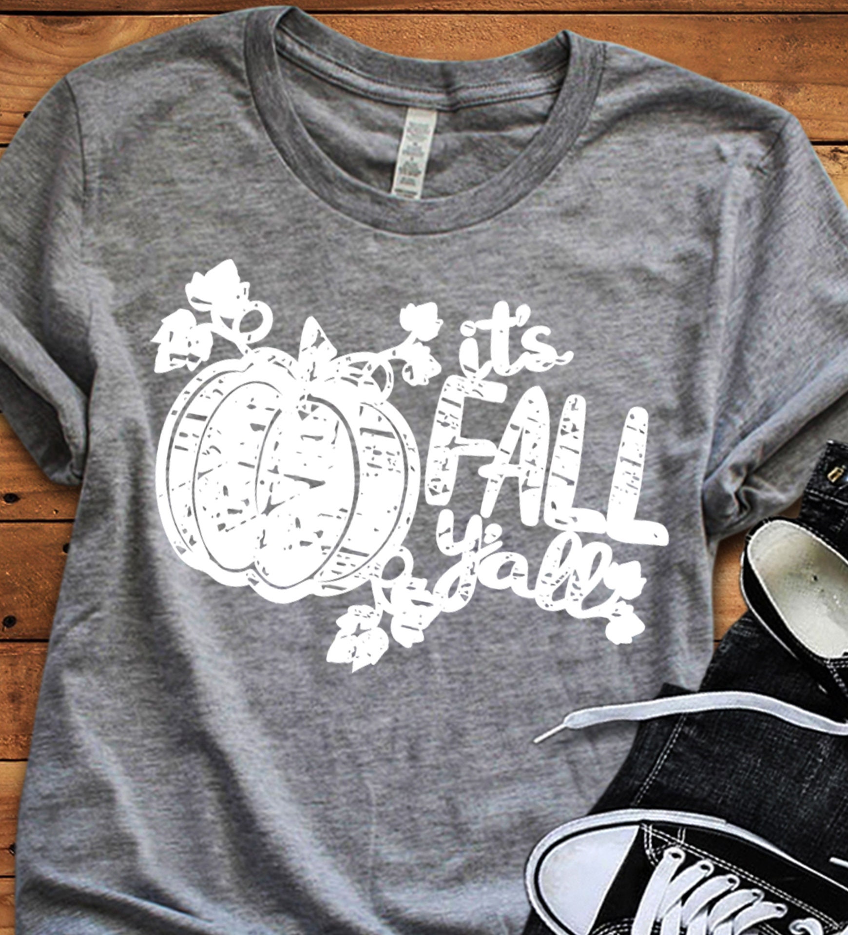 Download It's Fall Y'all Pumpkin SVG Autumn Distressed grunge SVG ...