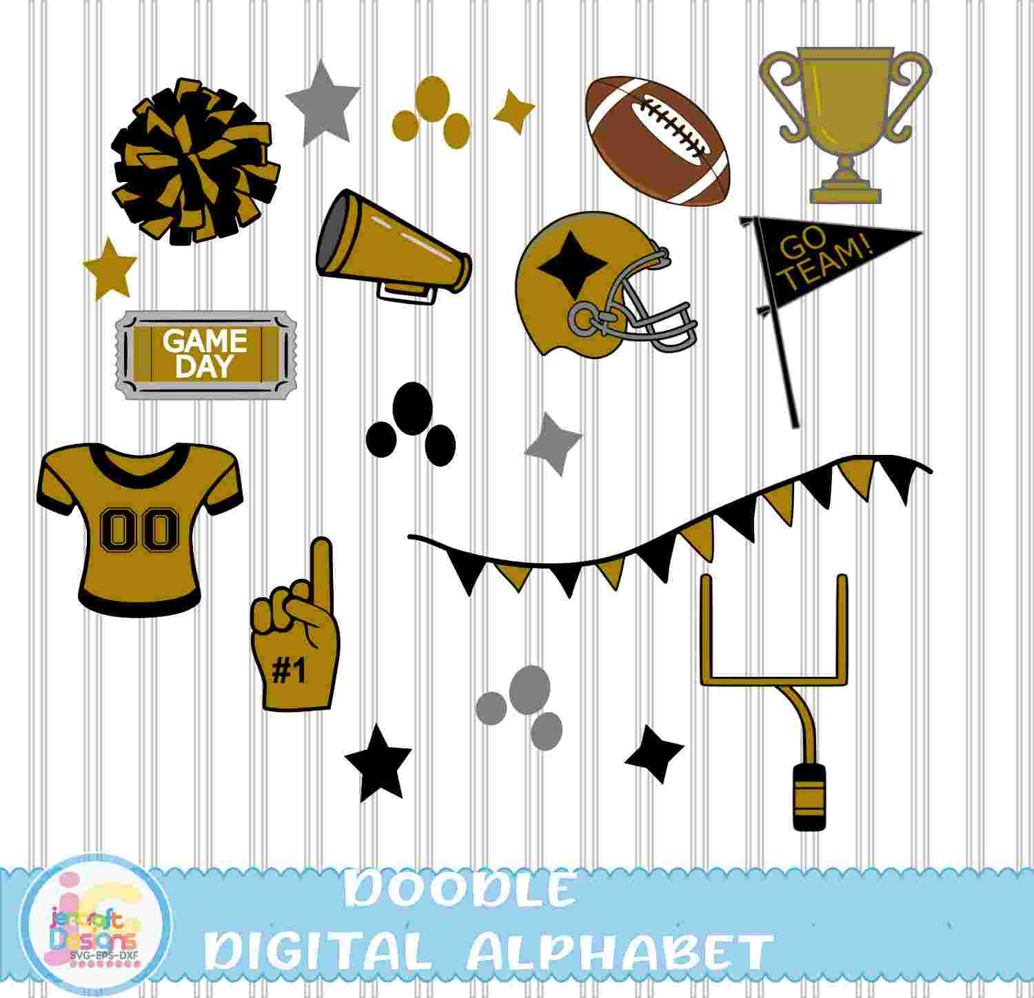 football doodle letters png black and gold hand drawn alpha pack clip art alphabet a z and numbers set sublimate design printable png font