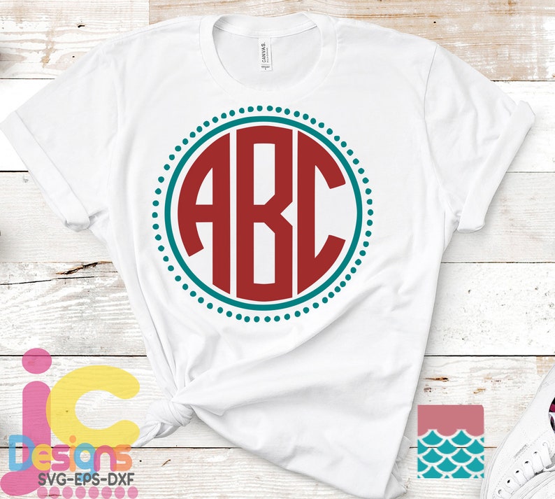 Round Monogram Font Svg 4 Free Frames Cut Files Circle Font Svg Instant Download Svg Eps Dxf Jpg Silhouette Cricut Ds Alphabet Cut Files