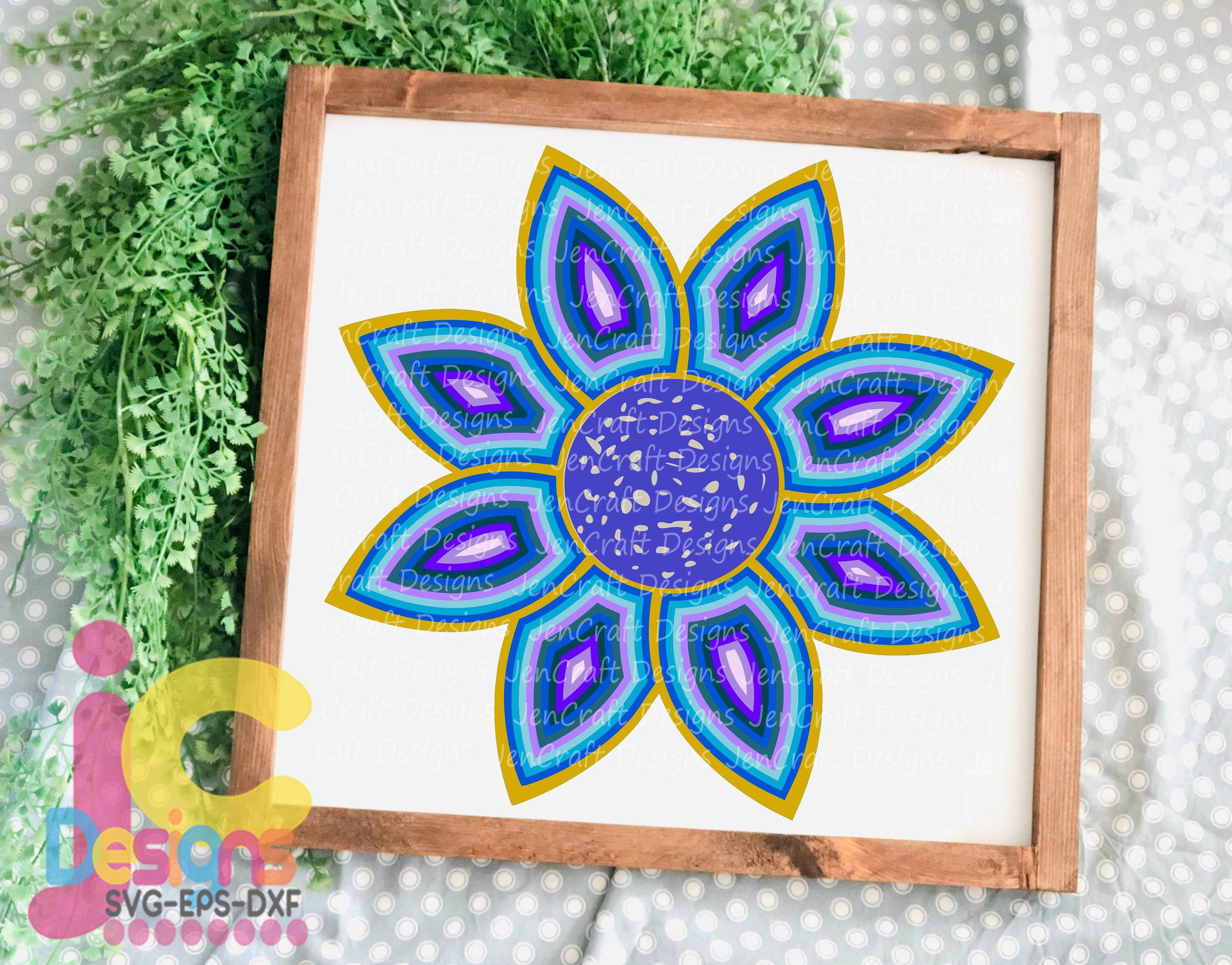 Download 3D Mandala SVG, Flower Layered Mandala svg Cricut ...