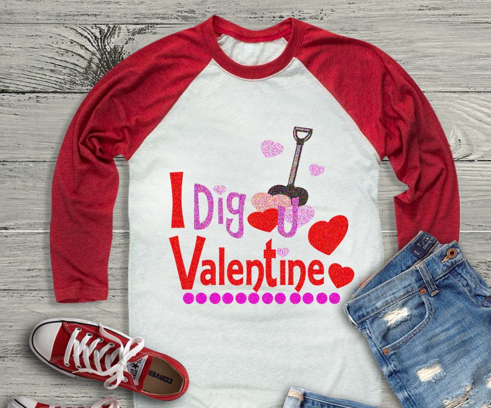 Download I Dig You SVG, valentines SVG Eps Png Dxf, Valentine ...