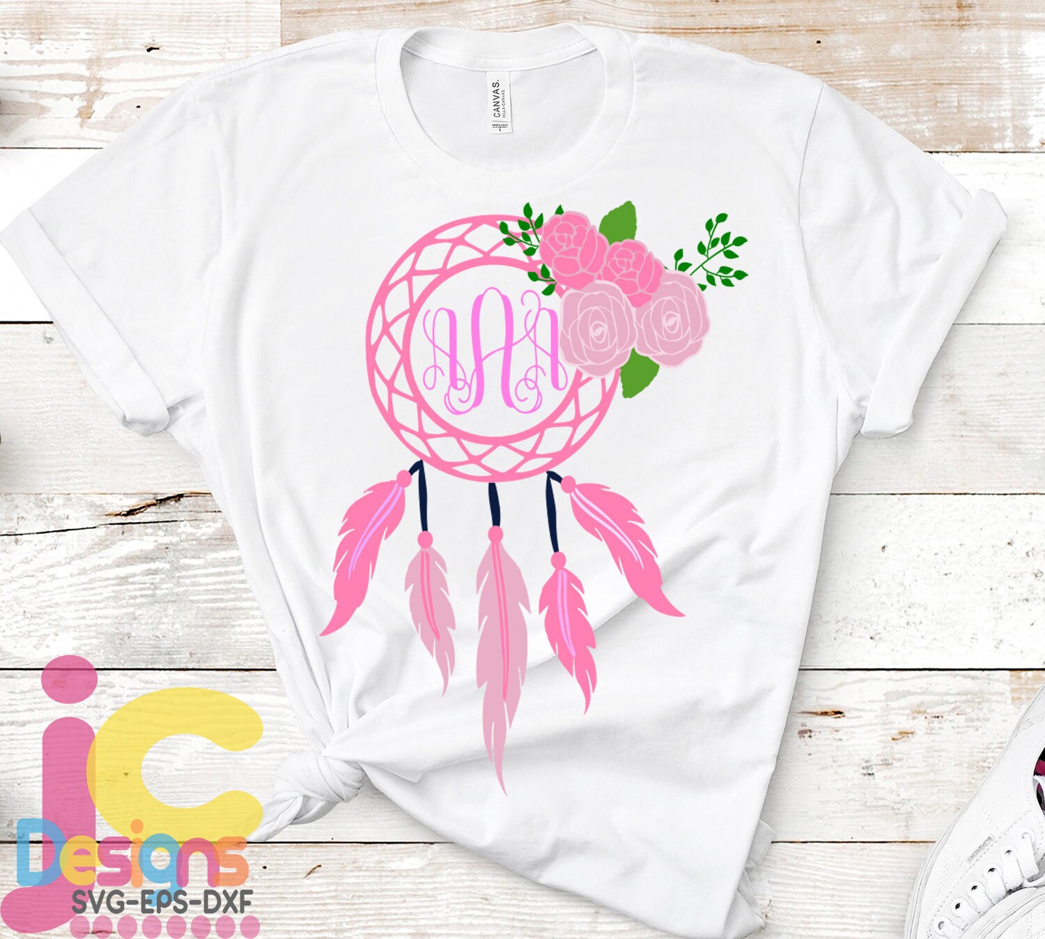 Download Floral Dreamcatcher Svg Dream Catcher Mothers day Monogram ...