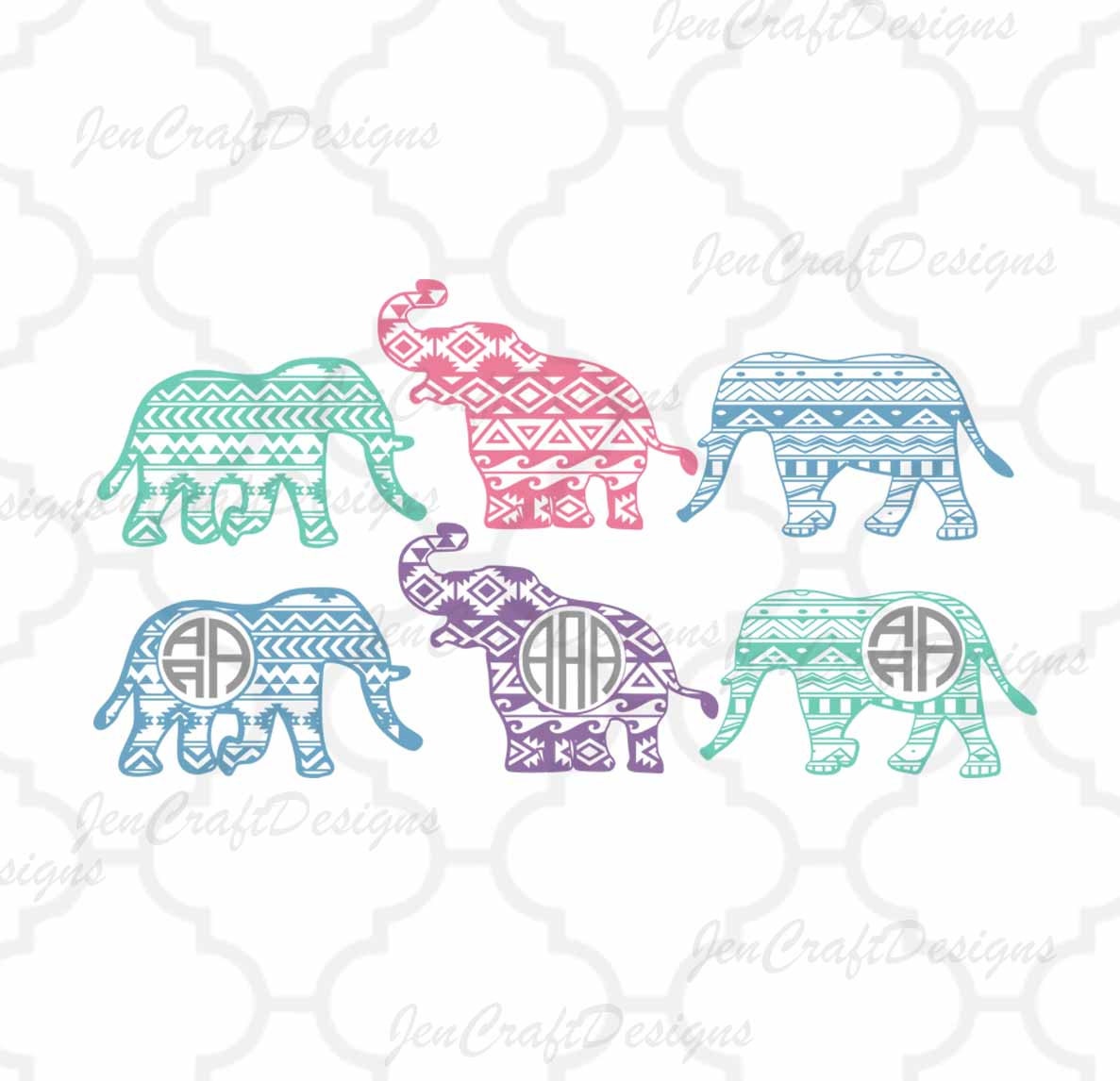 Free Free Elephant Monogram Svg 690 SVG PNG EPS DXF File