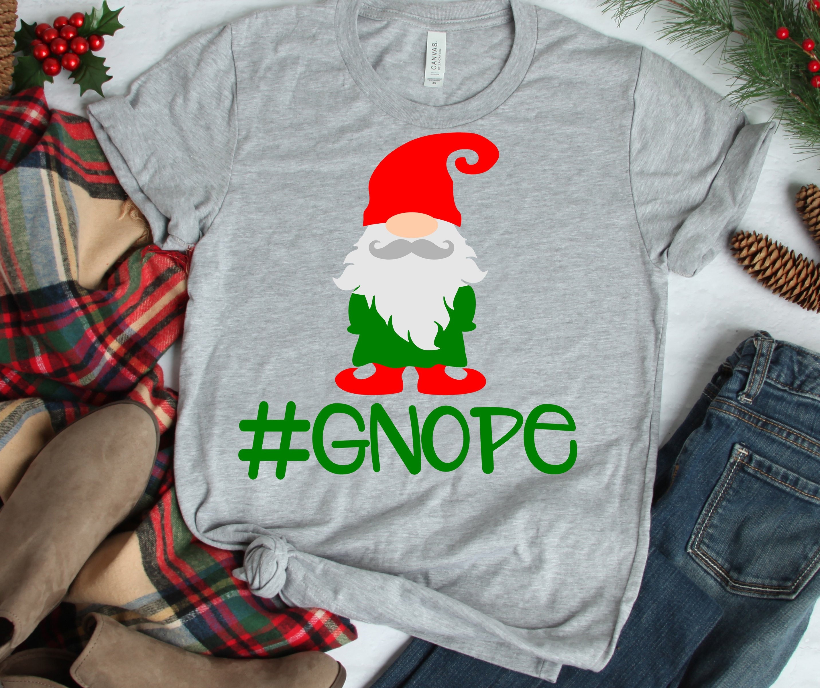 Download Gnome SVG, Gnope Grumpy Angry Elf Gnome Clipart, Nope ...