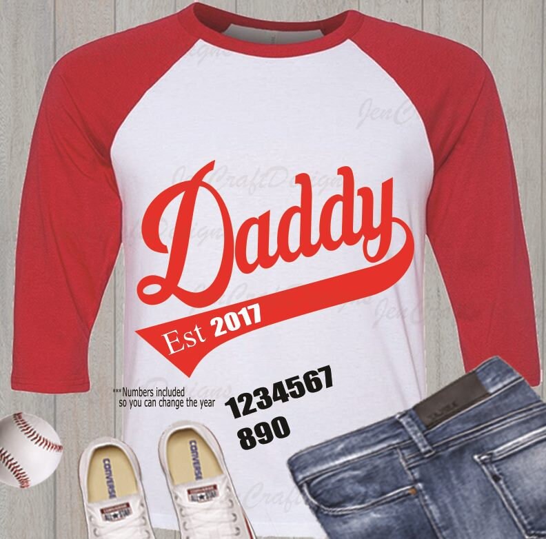 Download Daddy Established Fathers Day SVG Est. Shirt Gift SVG | Etsy