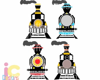 Train svg Monogram frame SVG, Birthday Party Steam engine Boy SVG, vector design cricut, silhouette Digital Design svg, eps, dxf, png