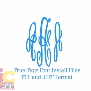 Fuente instalable Master Circle True Type Empress en fuentes .TTF y .OTF fuente que se puede escribir Cricut Silhouette Microsoft Word y más