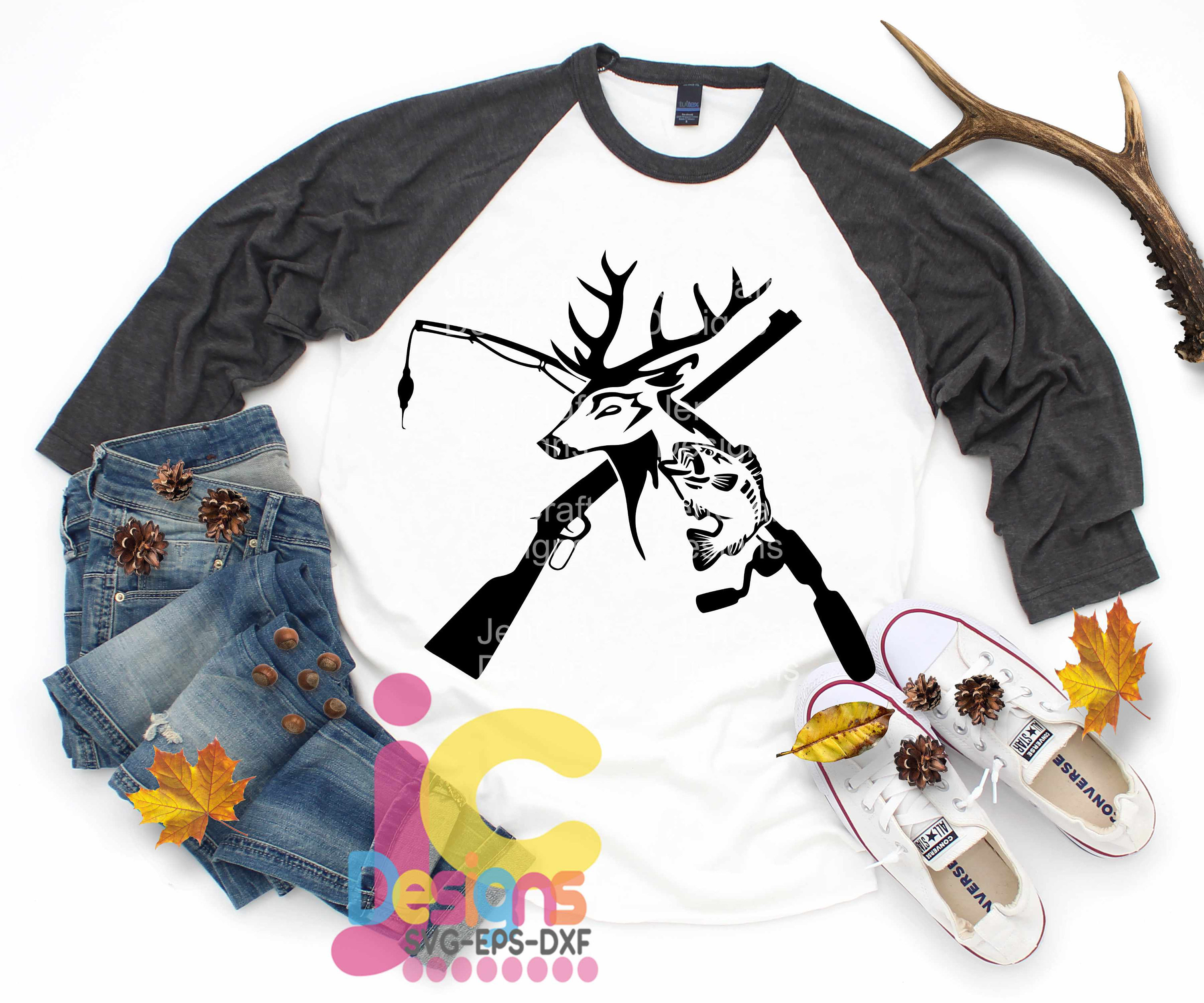 Free Free 135 Silhouette Hunting And Fishing Svg SVG PNG EPS DXF File