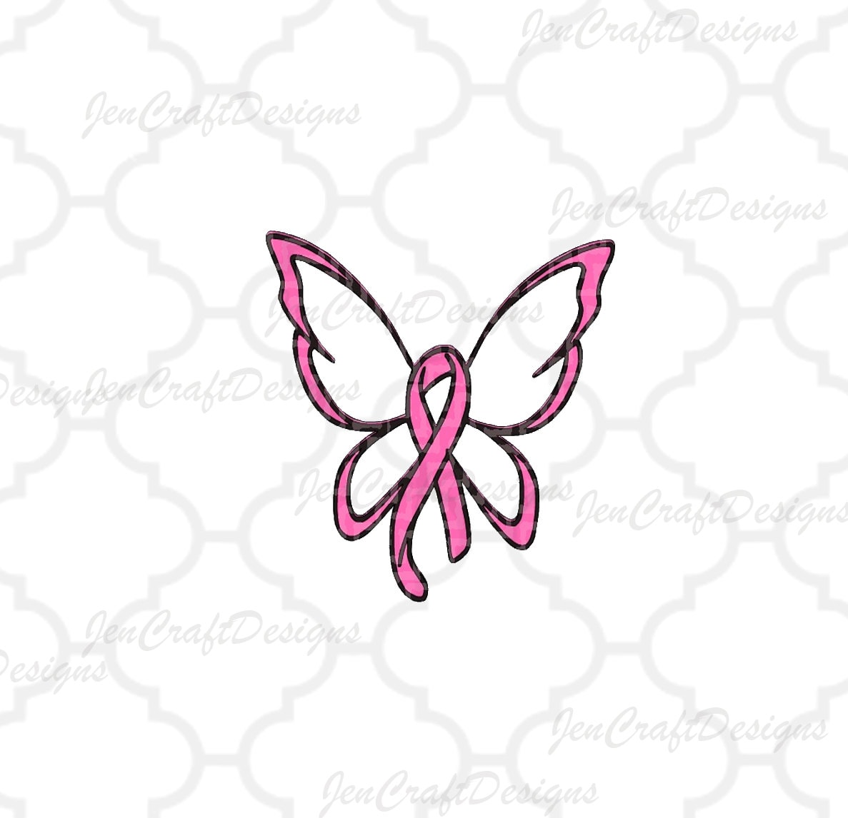 Free Free 118 Butterfly Ribbon Svg SVG PNG EPS DXF File