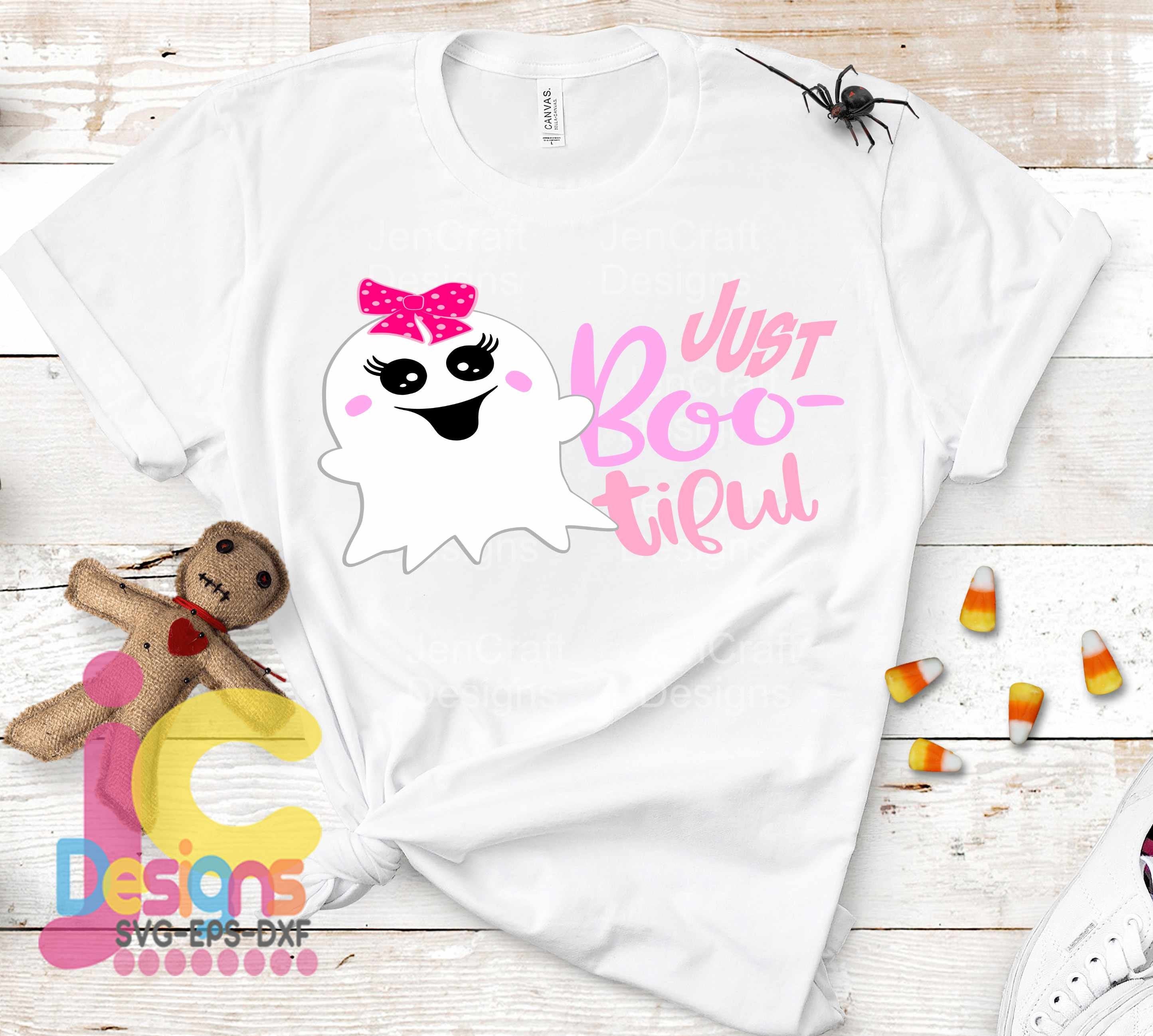 Download Halloween Svg Just Boo Tiful Saying Boo Tiful Cute Girly Ghost Svg Trick Or Treat Design Svg Eps Dxf Png Cricut Silhouette Ghoul