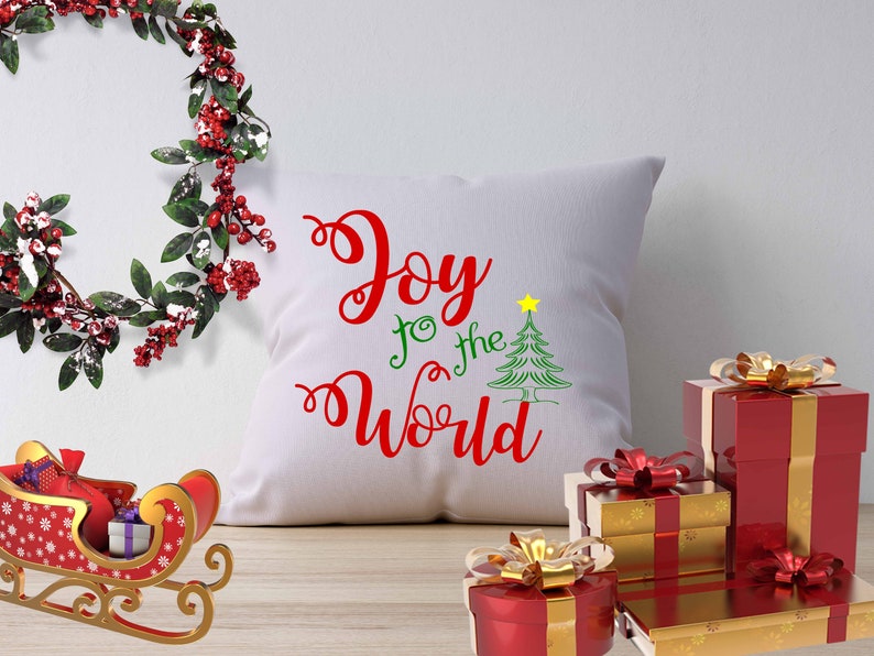 Download Joy to the World SVG EPS Png Dxf Cricut Design Space | Etsy