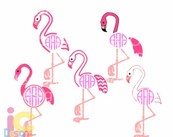 Flamingo svg Summer SVG, Vacation Beach Mothers Day Monogram SVG shirt desgin, Ai, Jpg, Dxf, Eps, Png Cricut, Silhouette, Cut Files